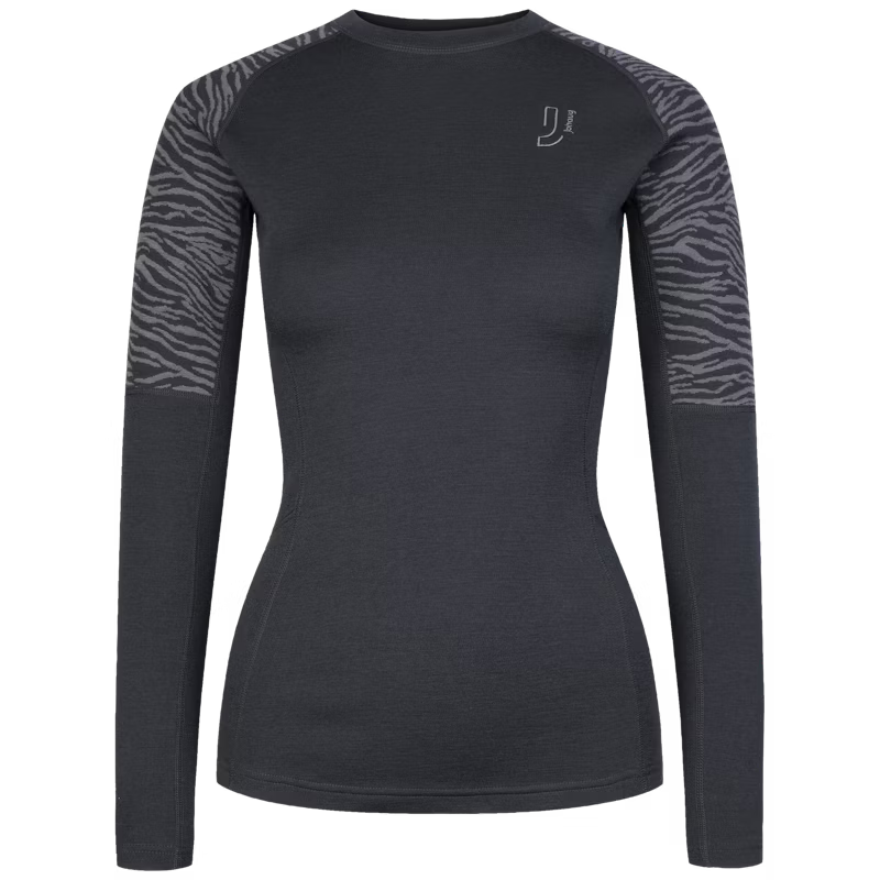 Elevate Wool Long Sleeve - Black