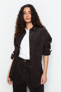 Alex Cord Shirt - Dark Brown