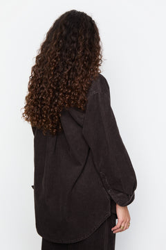 Alex Cord Shirt - Dark Brown