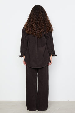 Alex Cord Shirt - Dark Brown
