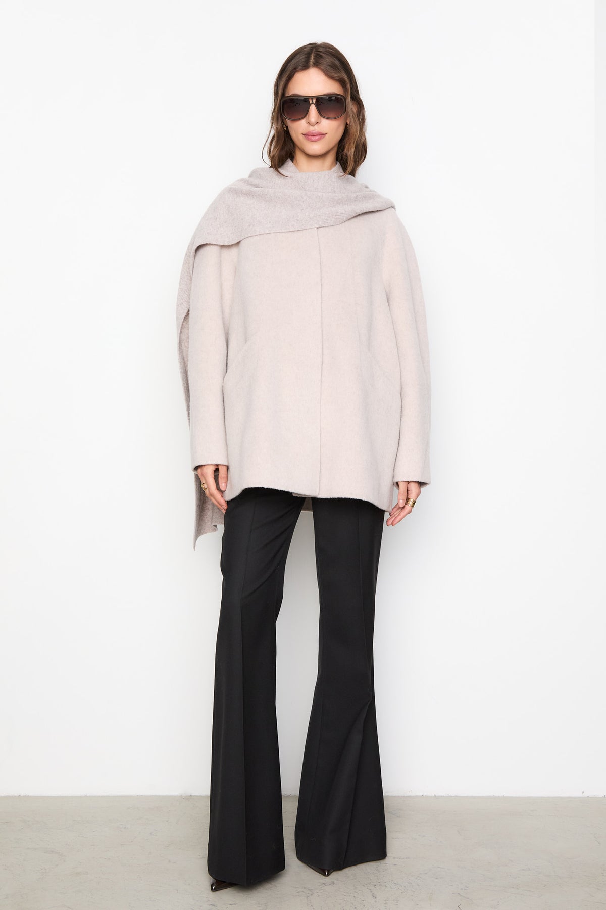 Magaret Jacket - Greige Melange
