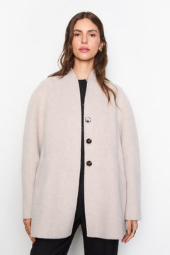 Magaret Jacket - Greige Melange