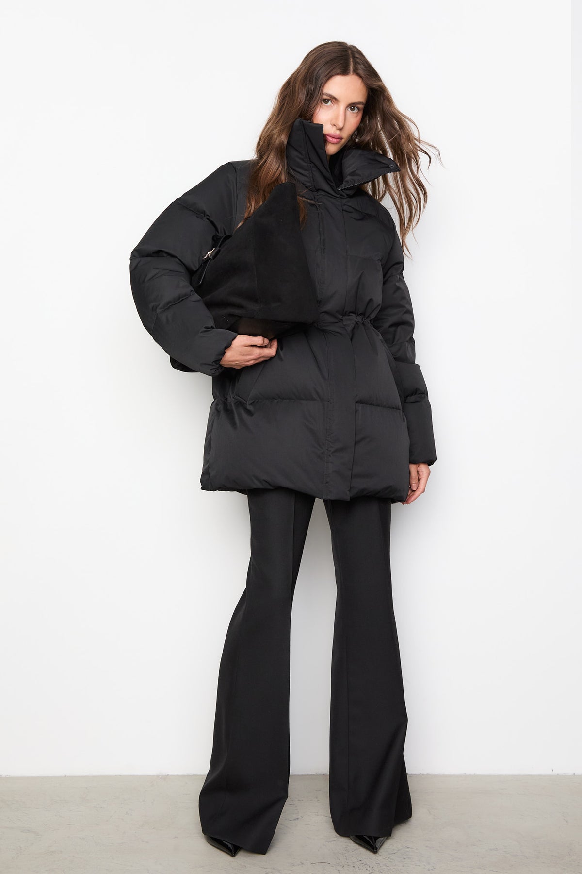 Astana Down Jacket - Black
