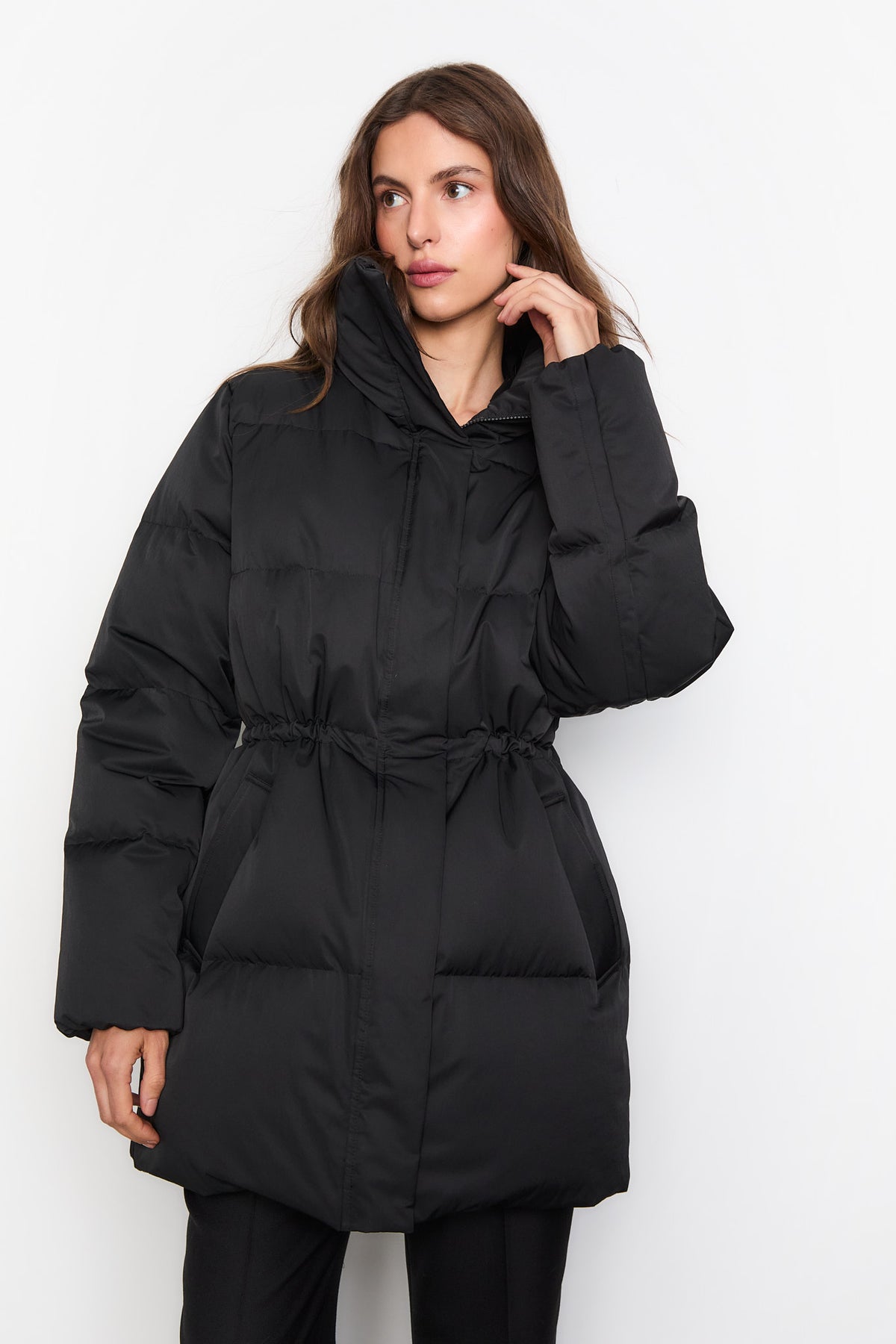 Astana Down Jacket - Black