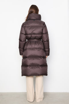Dakota Down Coat - Dark Brown