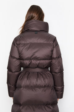 Dakota Down Coat - Dark Brown
