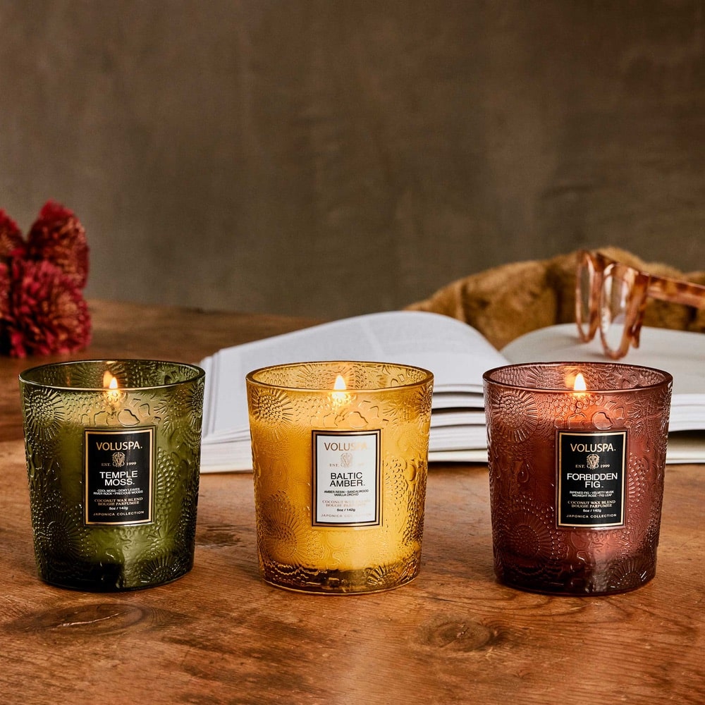 3 x Demi Candle Set - Forbidden, Baltic, Temple