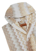 Giacomo Hooded Bathrobe - Natural