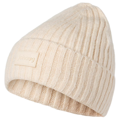 Lit Beanie - Light Beige