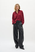 PaulineIW Shirt - Cabernet