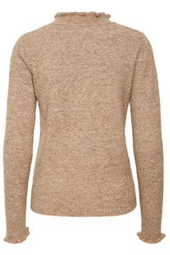 AnajaIW Pullover - Sandy Grey Melange
