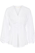 HelveIW Blouse - Pure White
