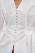 HelveIW Blouse - Pure White
