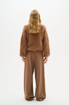 JetraIW Pullover - Tobacco Brown
