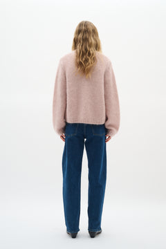 JetraIW Cardigan - Dusty Blush