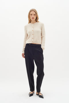 JunahIW Cardigan - Haze Melange