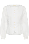 Leloiw Fitted Shirt - Pure White
