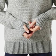 W Arctic Iceland Knit - Grey Melange