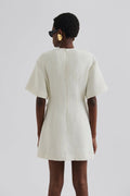 Rayna Boucle Mini Dress - Vanilla