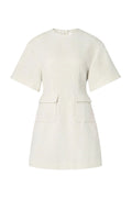 Rayna Boucle Mini Dress - Vanilla