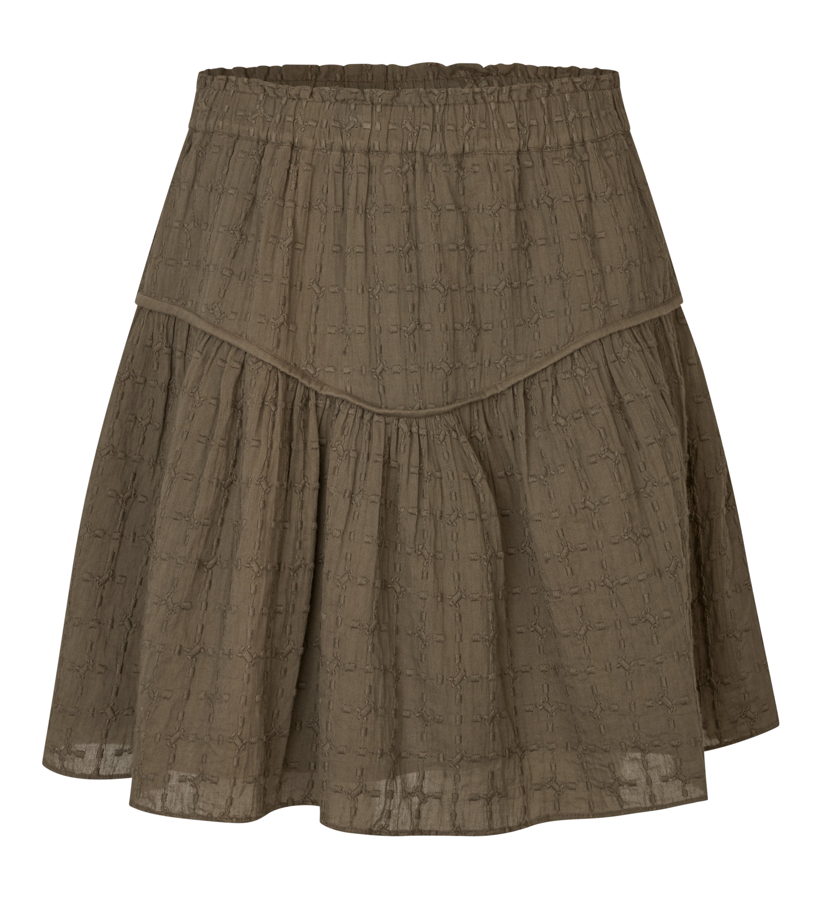 Mynthe Mini Skirt - Tarmac