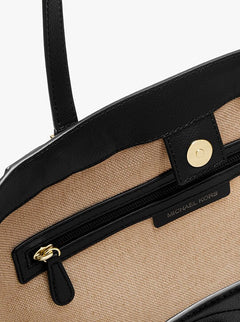 Lg Mf Tz Tote - Black