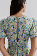 Beatrice Short Sleeve Maxi Dress - Ditsy