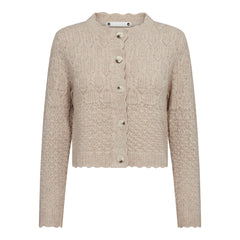PointelleCC Cardigan - Bone