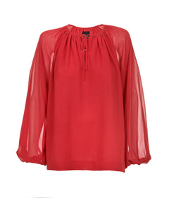 Nora Blouse - Red