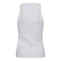 Saharacc Embroidery Tank Top - White