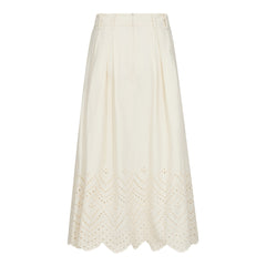 Poppycc Anglaise Skirt - Bone