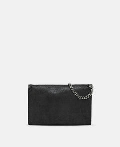 Falabella Wallet Crossbody Bag - Black/Silver