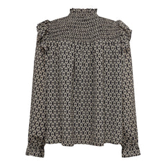 Lauracc Smock Blouse - Black