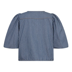 Billycc Milkboy Bow Blouse - Denim Blue
