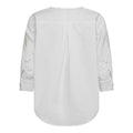 KelliseCC Lace Cut Shirt - White