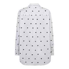 Heartcc Oversize Shirt - White