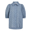 Dottiecc Ss Shirt - Dusty Blue