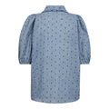Dottiecc Ss Shirt - Dusty Blue