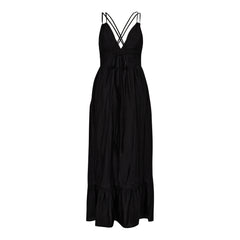 Heracc Strap Dress - Black