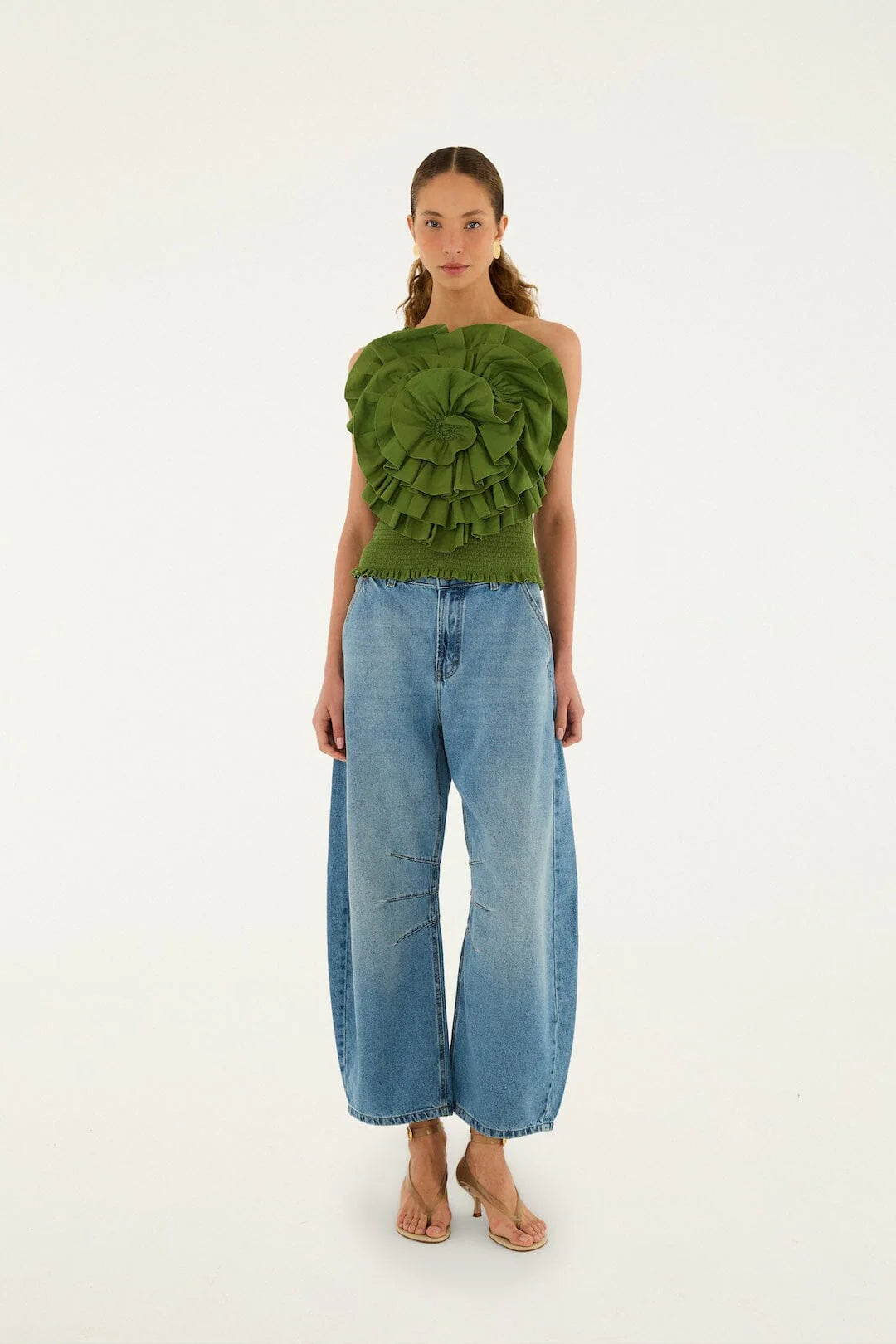 Barrel Pants - Denim
