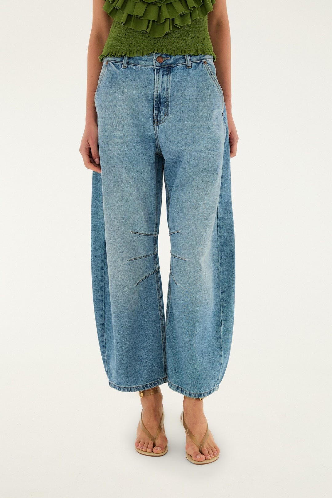 Barrel Pants - Denim
