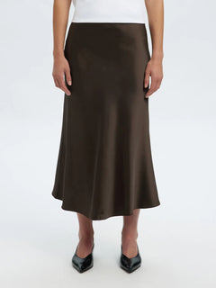 Lena Hw Midi Skirt - Delicioso