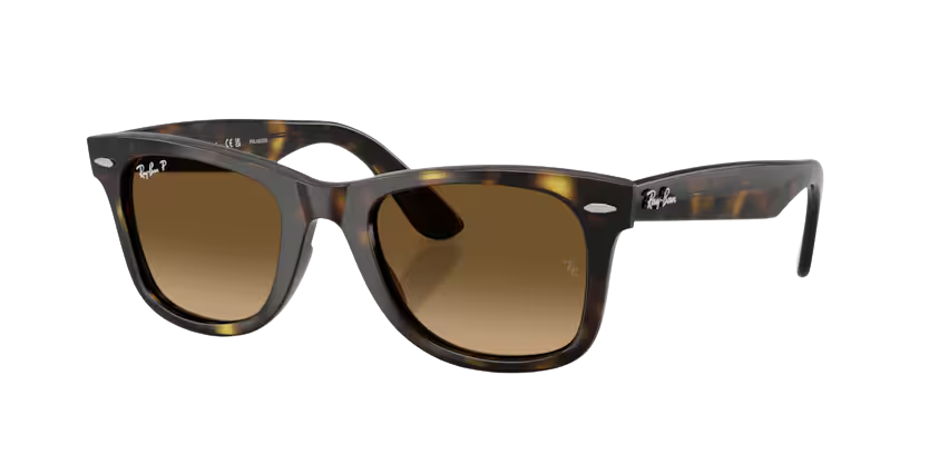 Wayfarer - Light Havana - Polarized Brown Gradient
