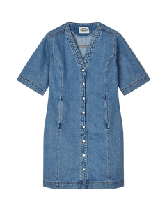 Luke Denim Vigga Dress - Blue Vintage
