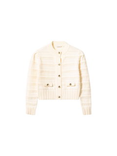 N-Maddison Knit Cardigan - Ivory