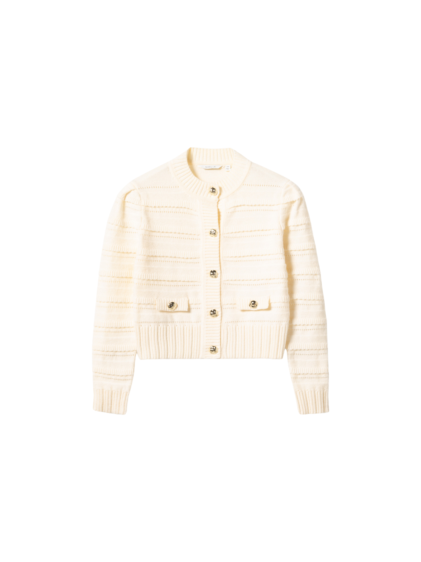 N-Maddison Knit Cardigan - Ivory