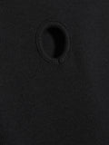 Fitted Rib Singlet - Black