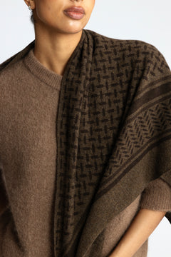 Triangle Trinity M Cashmere - Castagna
