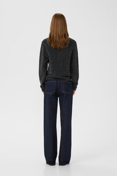 GZalpha Polo Pullover - Charcoal Melange