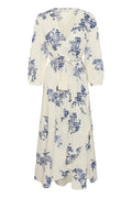Alyapw Dr - Blue Shadow Flower Print